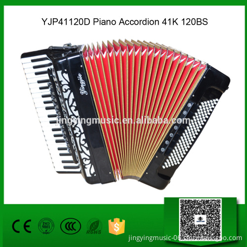 YJP41120D Piano Accordion 41Key 120Bass